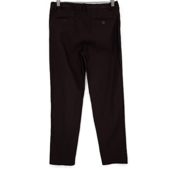 Nanette‎ Lepore Womens Brown Straight Leg Mid-Rise Officecore Dress Pants 4 - Picture 2 of 10